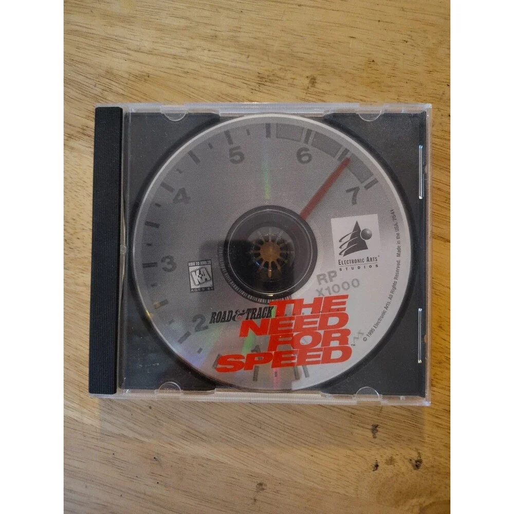 The Need for Speed SE (PC Video Game, 1995) CD-ROM Disc Only - Good